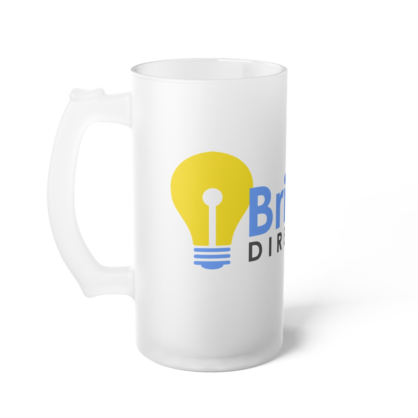 Frosted Glass Beer Mug