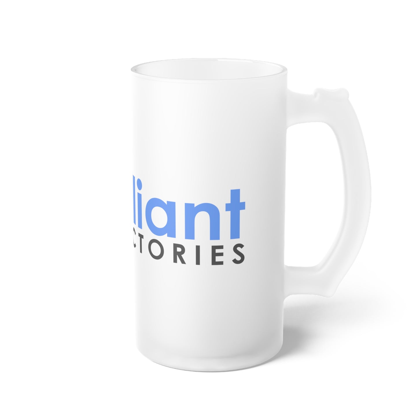Frosted Glass Beer Mug