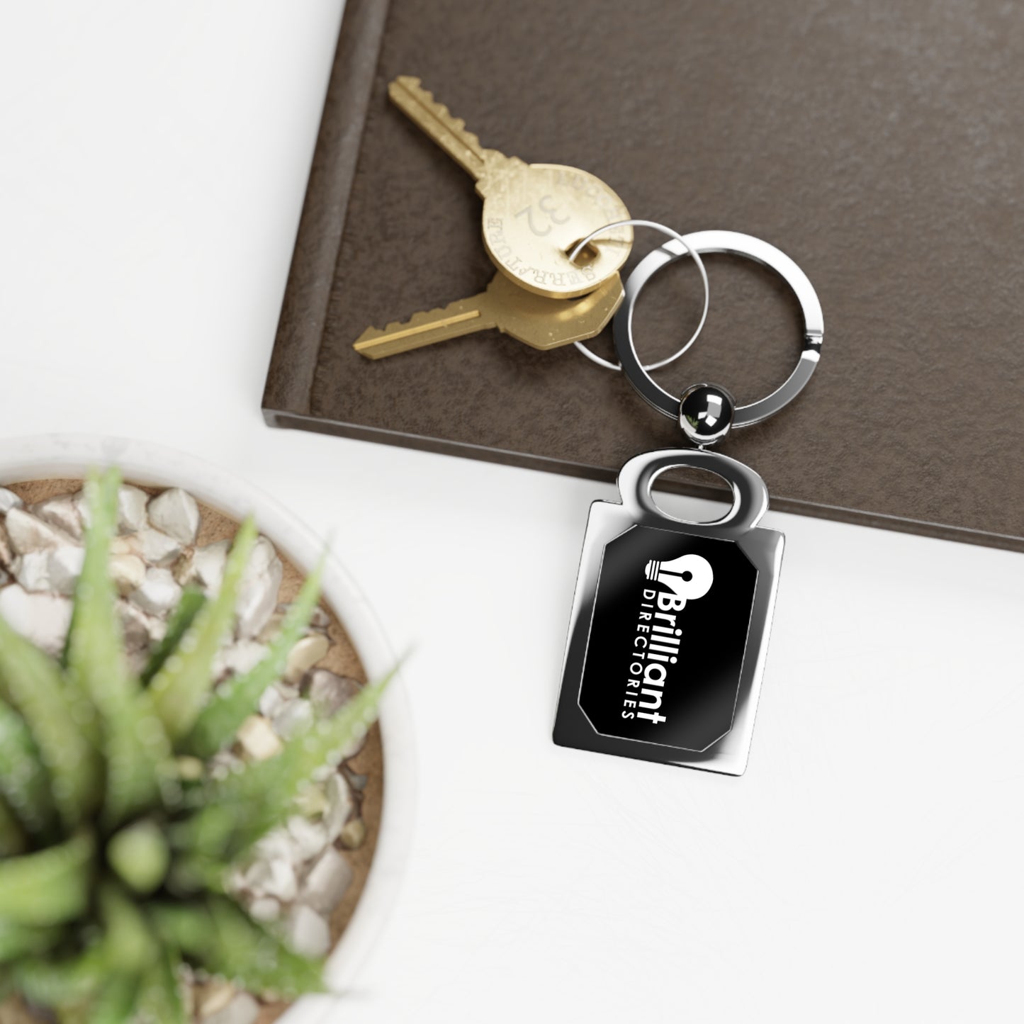 Rectangle Keyring